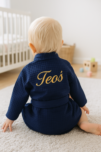 dziecięcy szlafrok 100% bawełna