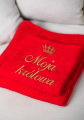 Ręcznik Queen/King z haftem i koroną