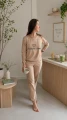 Bluza damska MATCHA LOVER z Twoim napisem, personalizowana haftem
