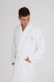 męski szlafrok frotte, szlafrok hotelowy