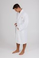 szlafrok frotte męski biały